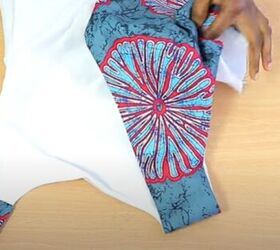 sew along with me to make an amazing waistcoat, Pull the side through