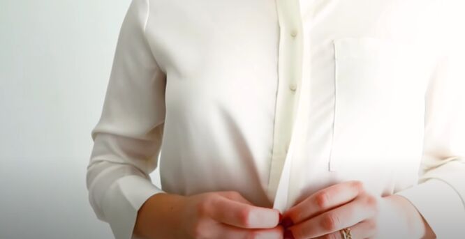look and feel better with this 5 minute fashion makeover, Wear a white shirt