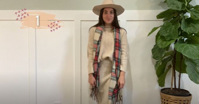 6 ways to style a blanket scarf, How to wear a blanket scarf