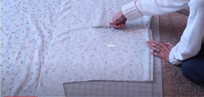 refashion a bedsheet into a 3 layer ruffle skirt, Tiered ruffle skirt
