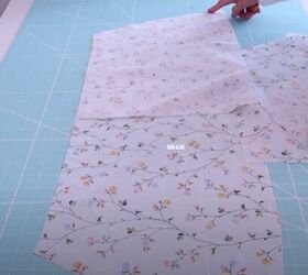 refashion a bedsheet into a 3 layer ruffle skirt, Assemble the skirt