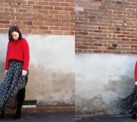 how to style a loose knit sweater, Loose knit sweater style