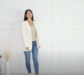 how to style a white blazer, Styling a white blazer