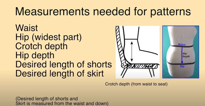 make a skort from scratch, How to make a skort pattern