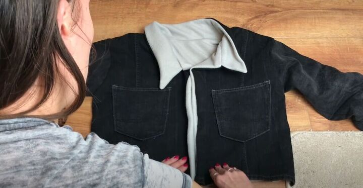 diy a denim jacket with a cozy lining this winter, Women s lined denim jacket