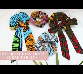 Create DIY Hair Scrunchies to Match Every Outfit