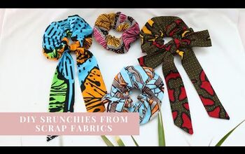 Create DIY Hair Scrunchies to Match Every Outfit