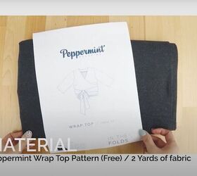 do it yourself how to make your own wrap top, How to make a wrap top