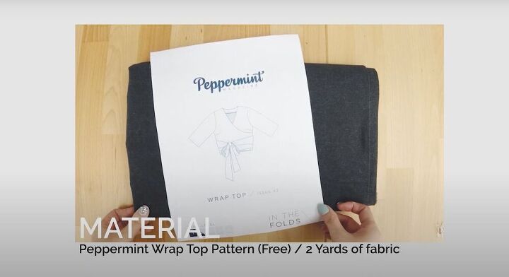 do it yourself how to make your own wrap top, How to make a wrap top
