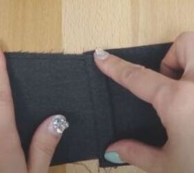 do it yourself how to make your own wrap top, Sew and press down the French seam