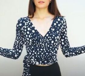 check out this wrap top sewing tutorial, DIY women s wrap top