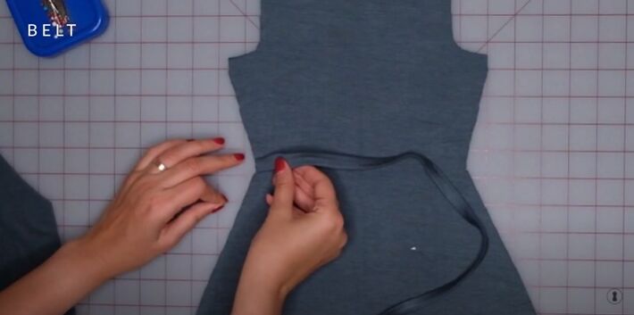 wrap dress, How to sew a knit wrap dress