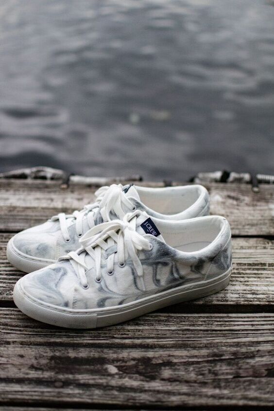 marble tie dye shoes how to marble tie dye
