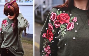 Transform Your Old Sweater With a Little Bit of Embroidery