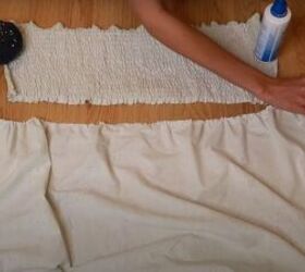 make a smocked tiered maxi dress from a duvet cover, How to sew a smocked maxi dress