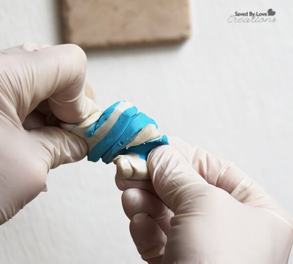 easy silkscreen polymer clay jewelry tutorial