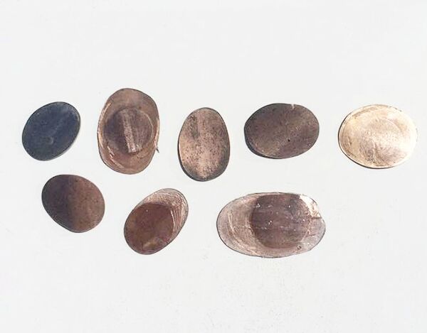 how to make jewelry from flattened pennies