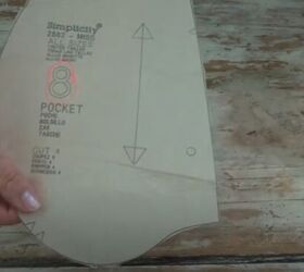 how to add inseam pockets to a skirt or dress, Use a pattern