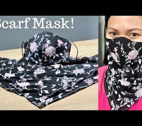 DIY Scarf Facemask in 5 Easy Steps
