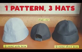 Learn to Sew a 6 Panel Bucket Hat and Skull Cap
