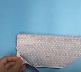 easy sew 3d facemask, Repeat for the bottom