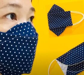 easy sew 3d facemask, Sew a facemask