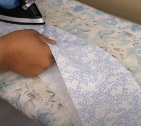 60s babydoll dress pattern tutorial, Ironing fabric