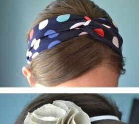 diy knotted headband super quick tutorial