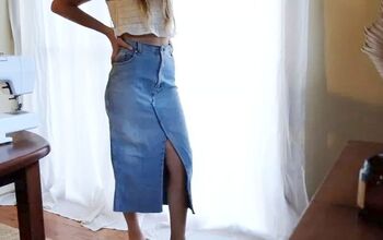 Transform a Pair of Pants Into a Super Cute Skirt With This Tutorial