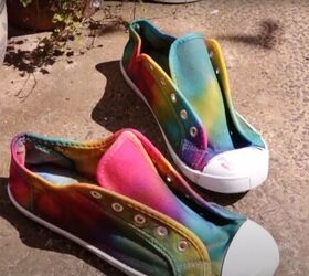 Simple and Easy: DIY Tie-Dye Shoes