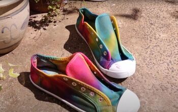Simple and Easy: DIY Tie-Dye Shoes