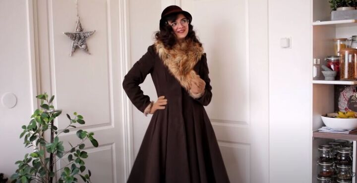 outfit inspo vintage style winter outerwear, Winter vintage style