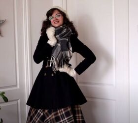 outfit inspo vintage style winter outerwear, Vintage winter coats