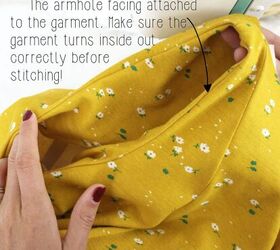 how to sew a sleeveless neckline facing the flora modiste