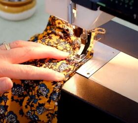 make a totally gorgeous maxi skirt, Stitch on the casing