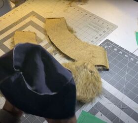 how to make your own fur bucket hat, DIY fur bucket hat