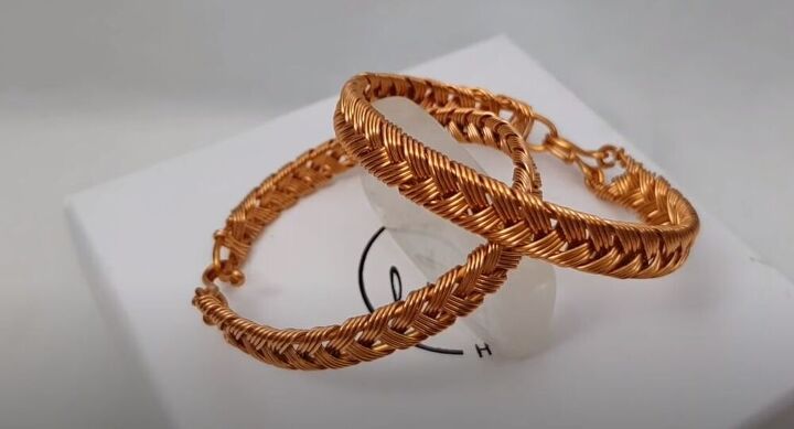 diy wire jewelry braided bracelets, DIY wire bracelet