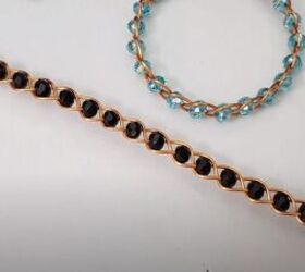 handmade 3 strand braided bracelet, DIY crystal bracelet