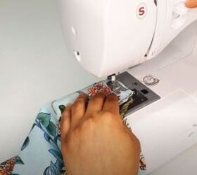 make a puff sleeve wrap maxi dress, How to sew a wrap maxi dress