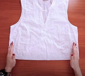 cute corset cover upcycle, Take in the sides