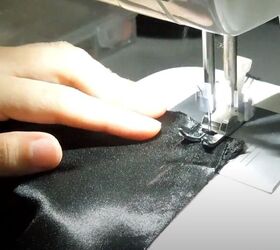 midi skirt from scratch, Sew a straight stitch