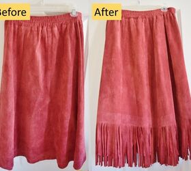 How to Make Your Own Fringe Skirt
