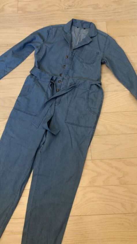 how to upcycle a jumpsuit, Before