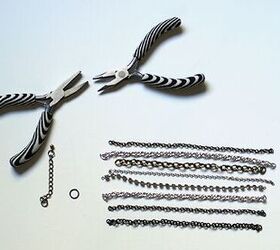 easy 10 minute chain bracelet tutorial