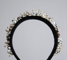 How To: Jeweled Pearl & Gemstone Headband / Birthday Crown