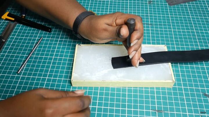 make your own diy leather belt under 1 hour, Basic DIY leather belt