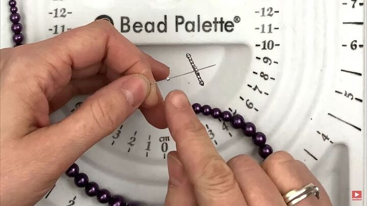 easy beautiful diy beaded necklace for beginners, DIY taper beaded necklace