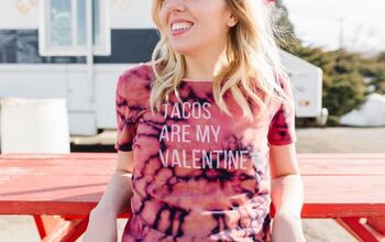 Reverse Tie-Dye Anti Valentine’s Day Shirt (VIDEO)