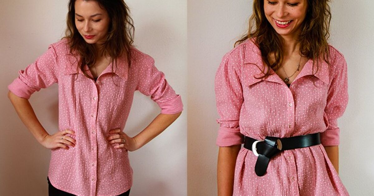 How to Sew a Women’s Shirt (Pattern + Video Tutorial) | Upstyle