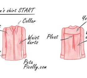 how to sew a women s shirt pattern video tutorial